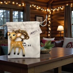 Last 1️⃣! Coach Deer Bag Charm!